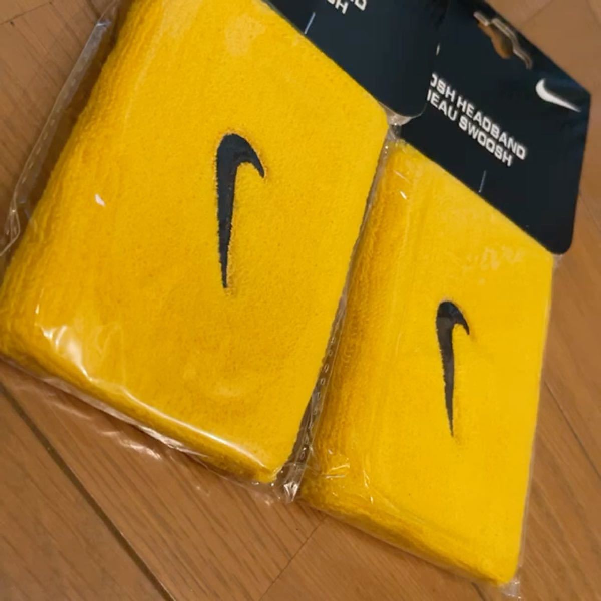 【在庫あり】新品　NIKE ナイキ リストバンド　二点セット 12*8cm