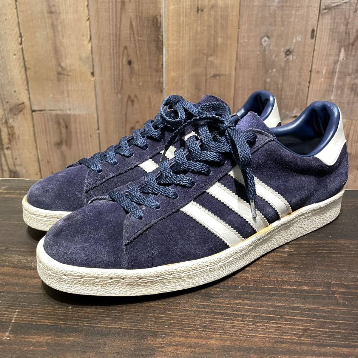 Yahoo!オークション - 【約 27.5cm】80s ~ adidas campus...