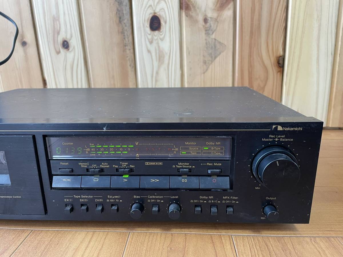 終了します。nakamiChinai CR-40 カセットプレーヤー