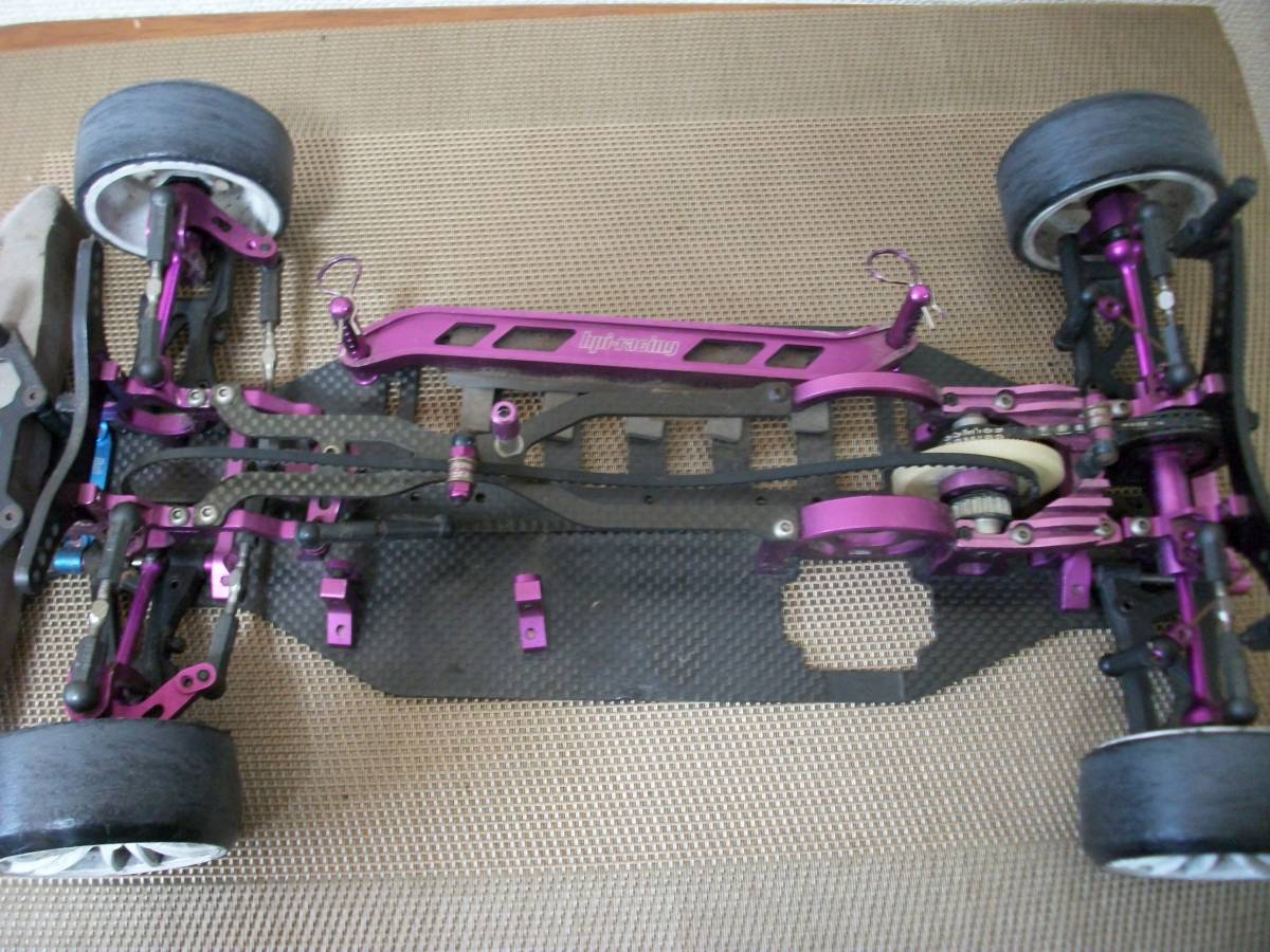 ☆【超目玉商品】HPI カーボンシャーシ Pro4？アルミパーツ 写真参照