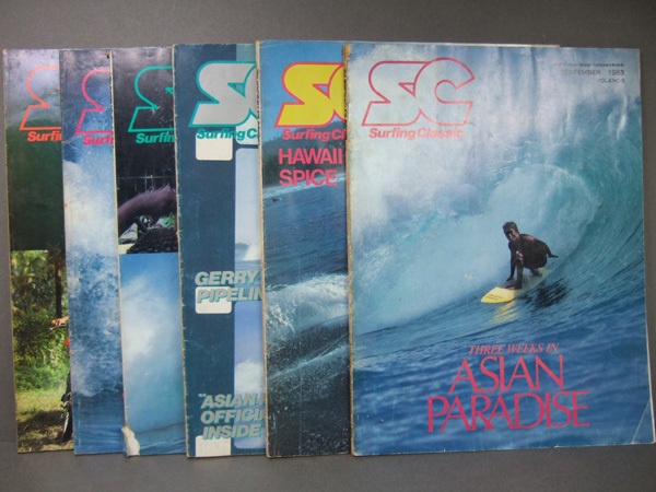 80年代 伝説 SC 雑誌 サーフィンクラシック Surfing Classic 検索 BLUE 