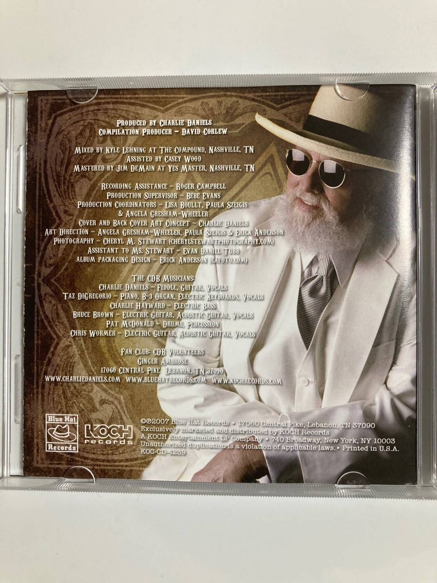 【ロック/カントリーロック】ザ・チャーリー・ダニエルズ・バンド（THE CHARLIE DANIELS BAND)「DEUCES」(レア)中古CD、US初盤、RO-33_画像4