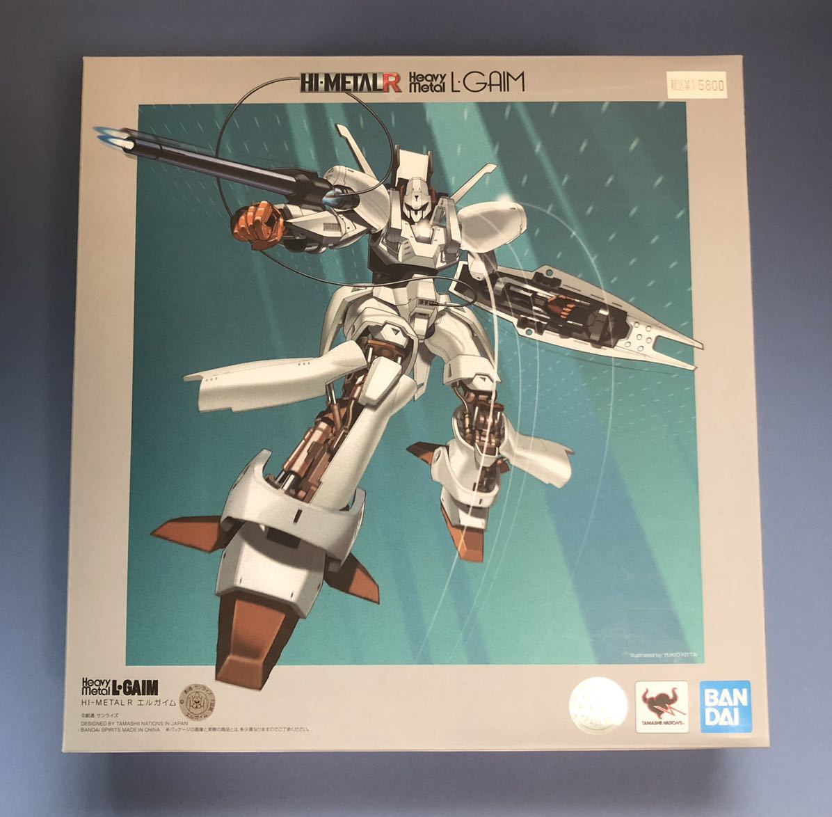 ブルー×レッド HI-METAL R 重戦機エルガイム エルガイム Mk-Ⅰ マーク