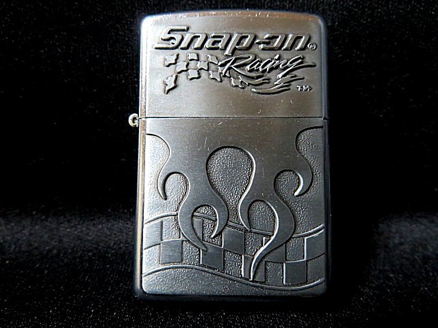 スナップオン ジッポ Snap-on Zippo オイルライター　Snap-on Racing タイプ　未使用　希少　Ⅶ_画像1