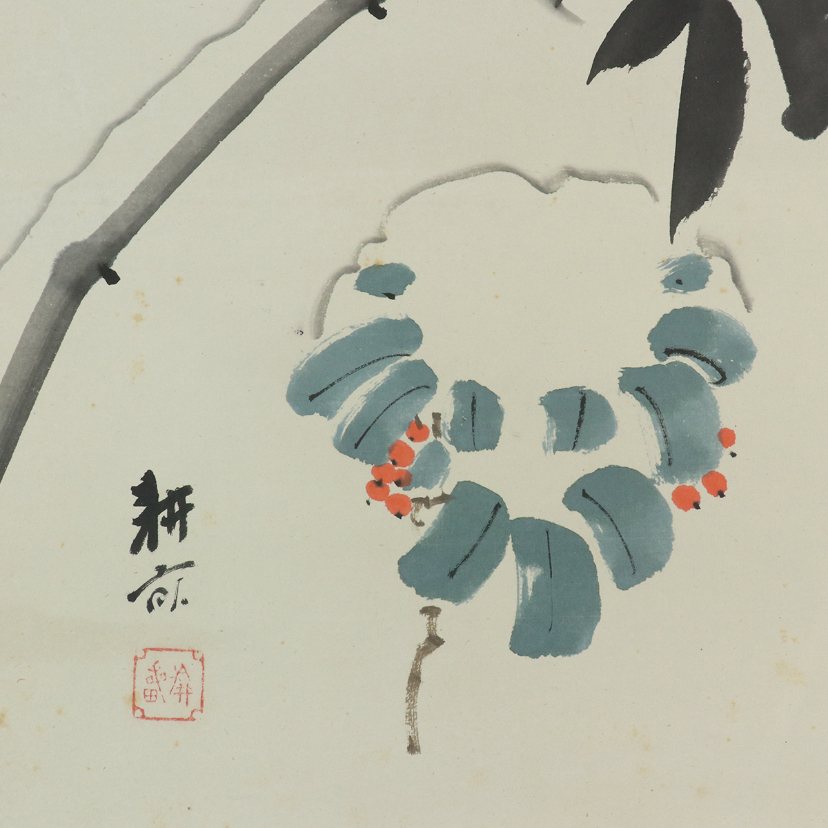 国産】 ヤフオク! - 横山葩生/山•路の夏/夏景山水図/掛軸 宝船 Z-222