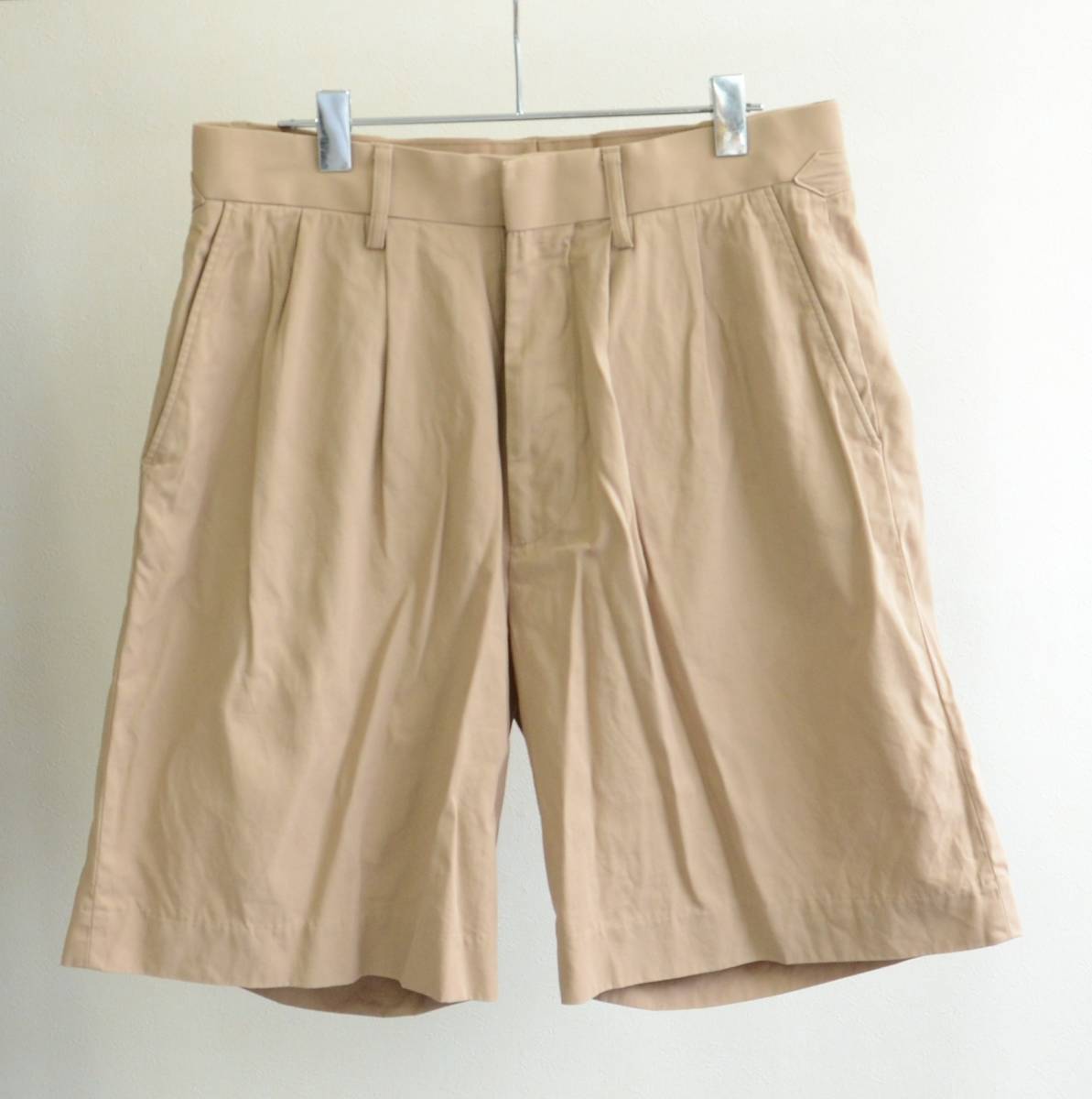 内祝い】 美品 Saturdays NYC スウェットハーフパンツ 茶色 L TB671