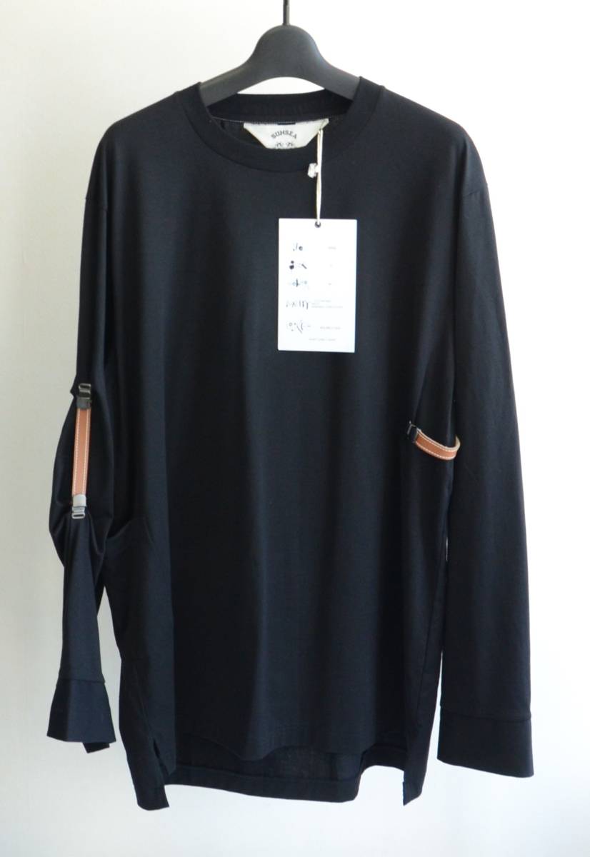 満点の size カットソー T-SHIRT LONG SHIRT サンシー SUNSEA 未使用 2 20S05 黒 Mサイズ 満点の size カットソー T-SHIRT LONG SHIRT サンシー SUNSEA 未使用 2 20S05 黒 Mサイズ