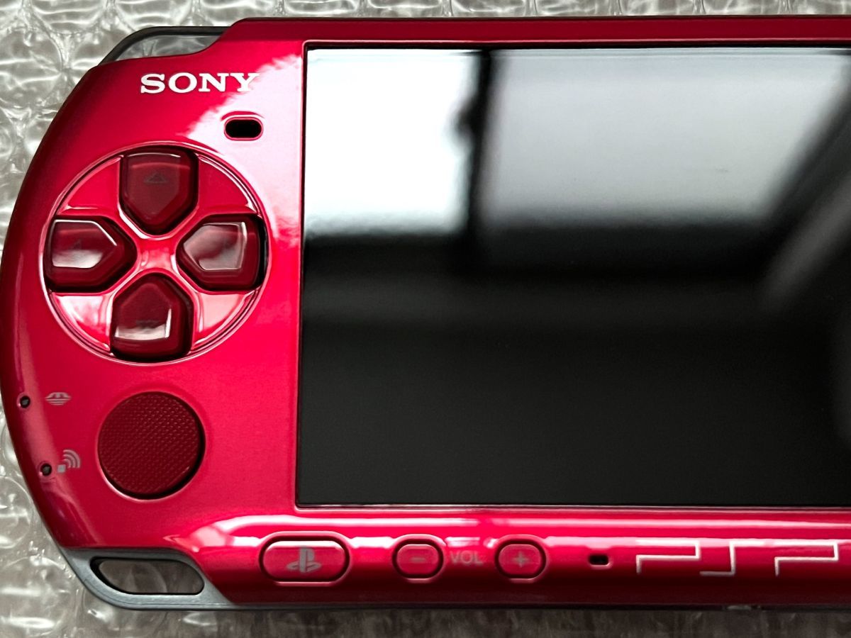 ほぼ未使用・極美品・動作確認済み・最終型〉PSP-3000 本体 ラディアン