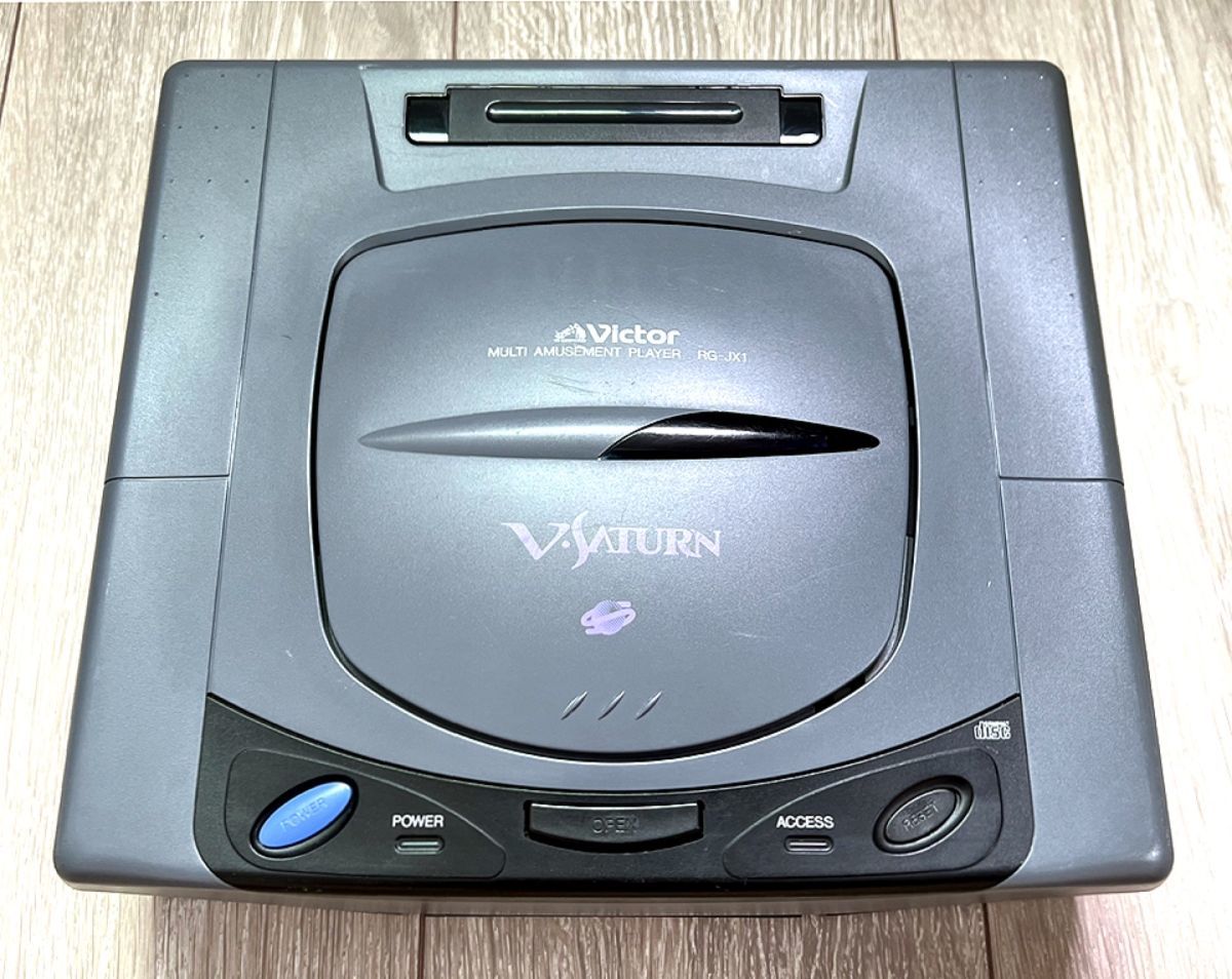 〈動作確認済み〉SS SEGA V・SATURN Vサターン RG-JX1 Victor セガサターン 本体 ビクター_画像1