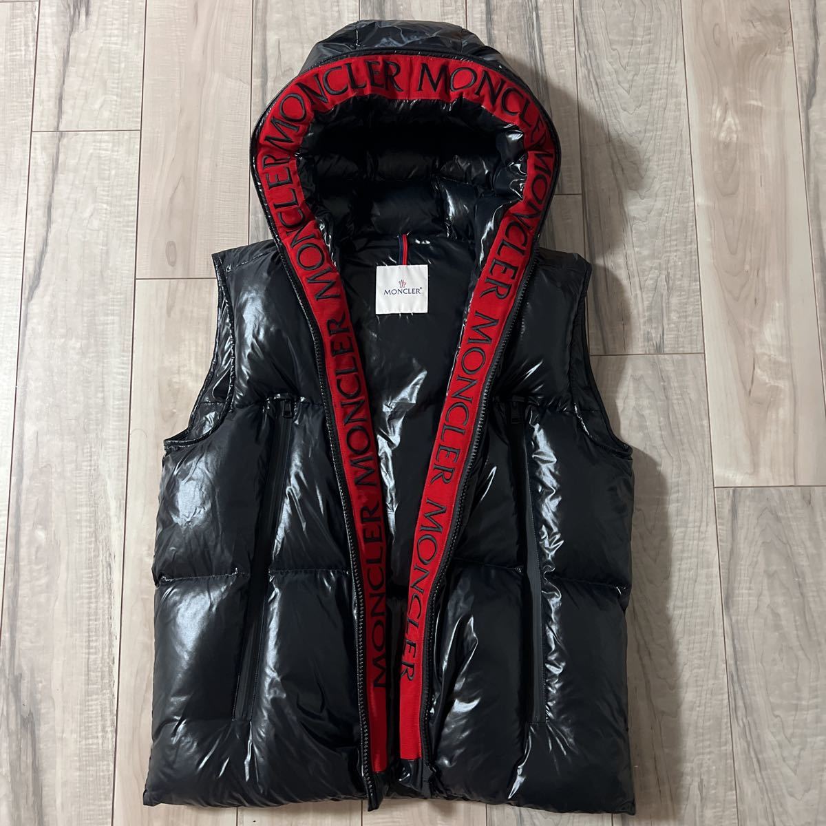 モンクレール ダウンベスト モスグリーン 深緑 2 Mサイズ MONCLER eva