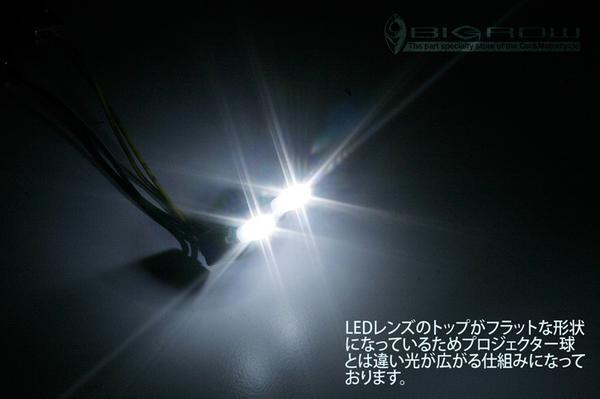LED T5 ホワイト ベルファイア 超拡散 Flatレンズ（送料無料）_画像2