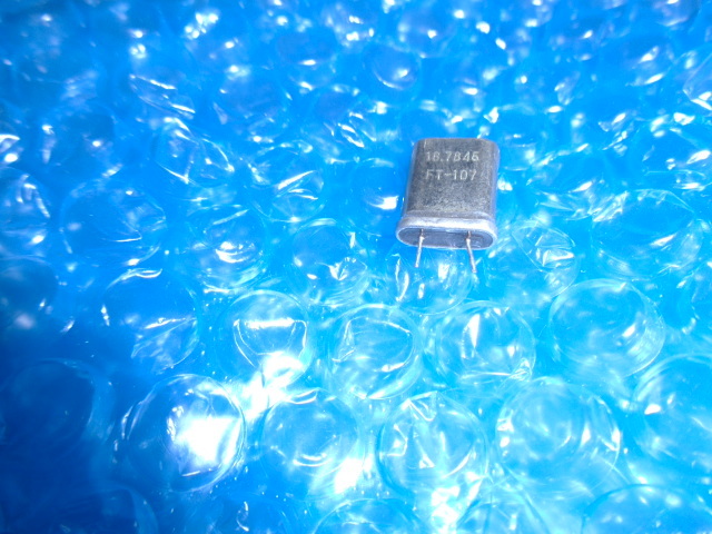 FT-107 :16.7845: stamp equipped : crystal oscillator YAESU wireless for postage included 