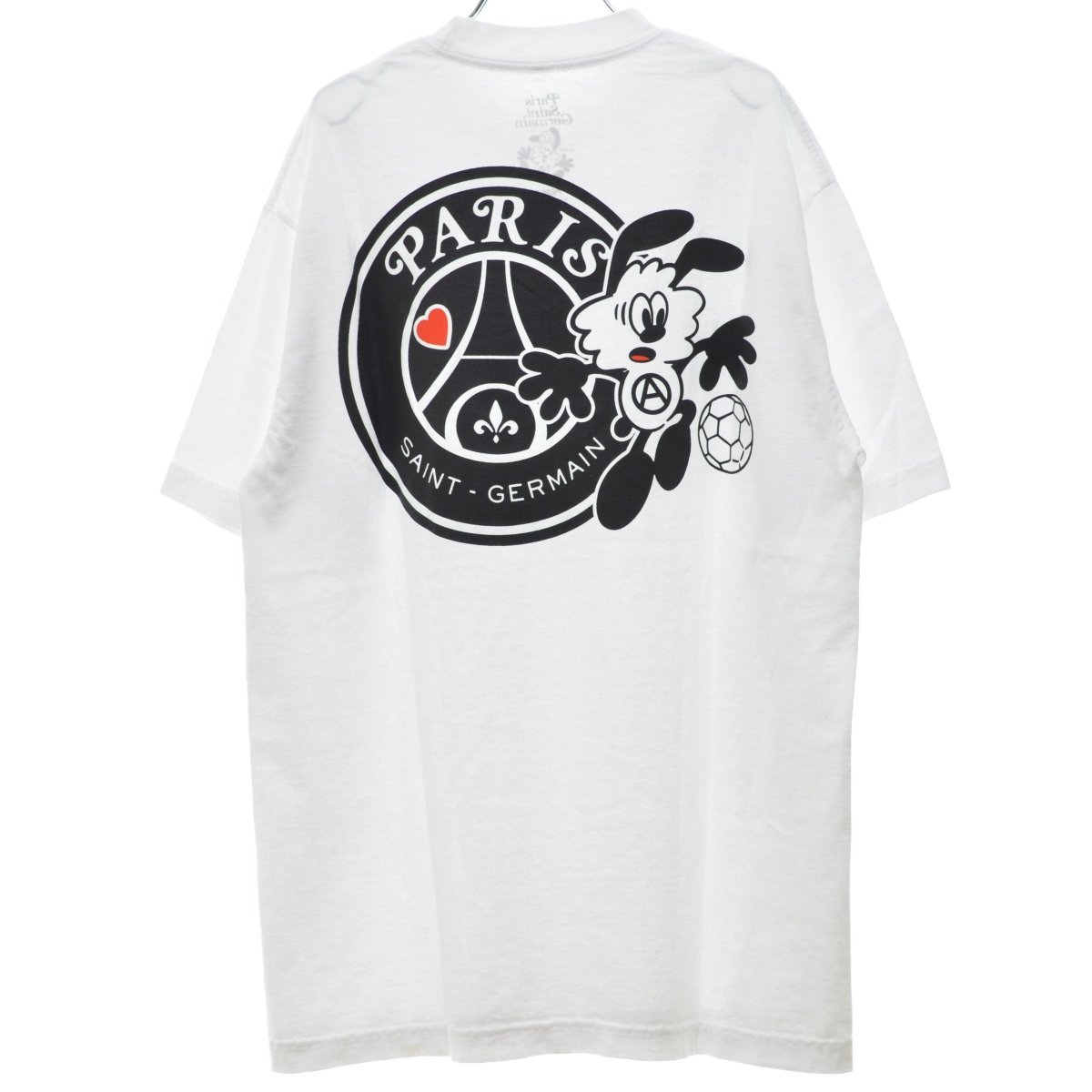 正規通販 × 【M】VERDY PSG 半袖Tシャツ ロゴプリント #2 T-SHIRT S/S