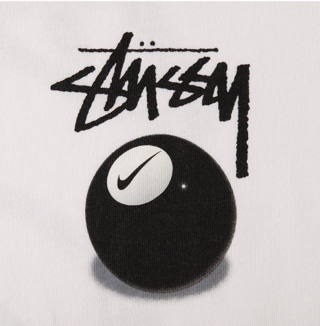 Stussy × Nike SS 8 Ball T-Shirt White Lサイズ ステューシー ...