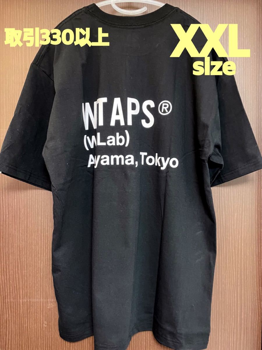 WTAPS W_Lab 青山限定 TEE BLACK XXLサイズ ダブルタップス ラボ限定