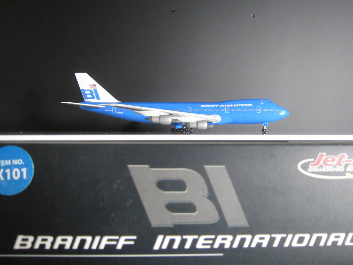 ◆ＢＲＡＮＩＦＦ ＩＮＴＥＲＮＡＴＩＯＮＡＬ [N603BN]◆Jet-x[JX101]1:400◆Ｂ７４７－１００_画像1