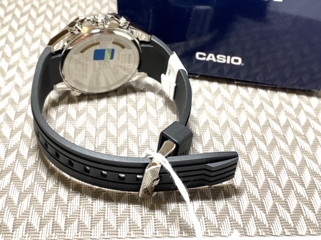 新品 カシオ CASIO 正規品 腕時計 エディフィス EDIFICE 腕時計 Bluetooth クロノグラフ スマートフォンリンク 腕時計 ブラック アナデジ_画像9