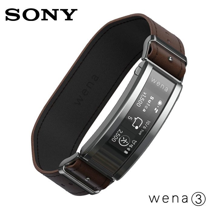 新品 正規品 SONY ソニー wena 3 rubber Black ウェナ3スリー メンズ