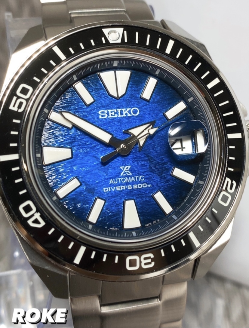 新品 SEIKO/PROSPEX【セイコー/プロスペックス】正規品 腕時計 サムライ セーブオーシャン 自動巻 メンズ腕時計 ダイバー腕時計 SRPE33K1