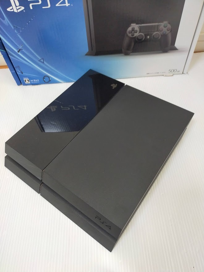 ☆PS4 本体 500GB 黒 CUH-1000A ブラック 箱説付☆プレステ4