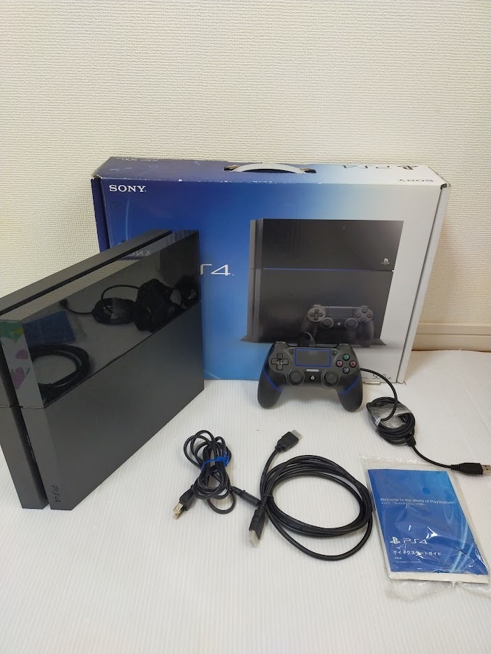 ☆PS4 本体 500GB 黒 CUH-1000A ブラック 箱説付☆プレステ4 www