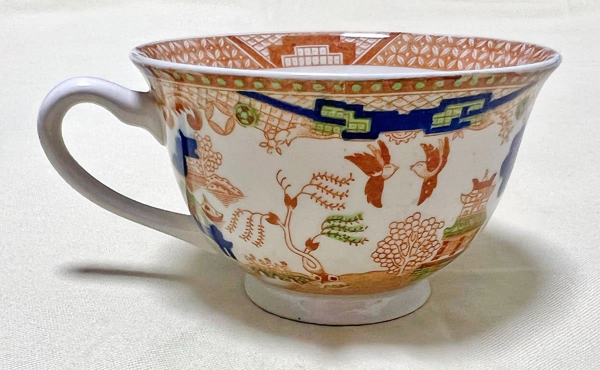 NIKKOダブルフェニックス 錦山水ウィローパターン カップ1客 NIKKOダブルフェニックス 錦山水ウィローパターン カップ1客
