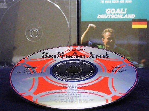 33_03082 THE WORLD SOCCER SONG SERIES / GOAL！DEUTSCHLAND（ゴール・ドイツランド）※箱ケースにシールはがし痕あり_画像2