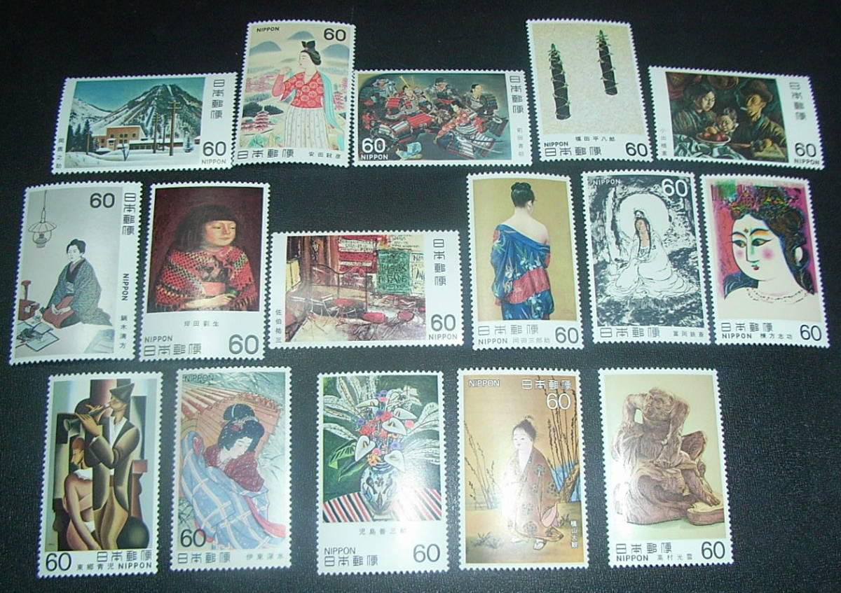 * modern fine art series all 16 compilation * all 32 kind ...* unused complete beautiful goods NH*