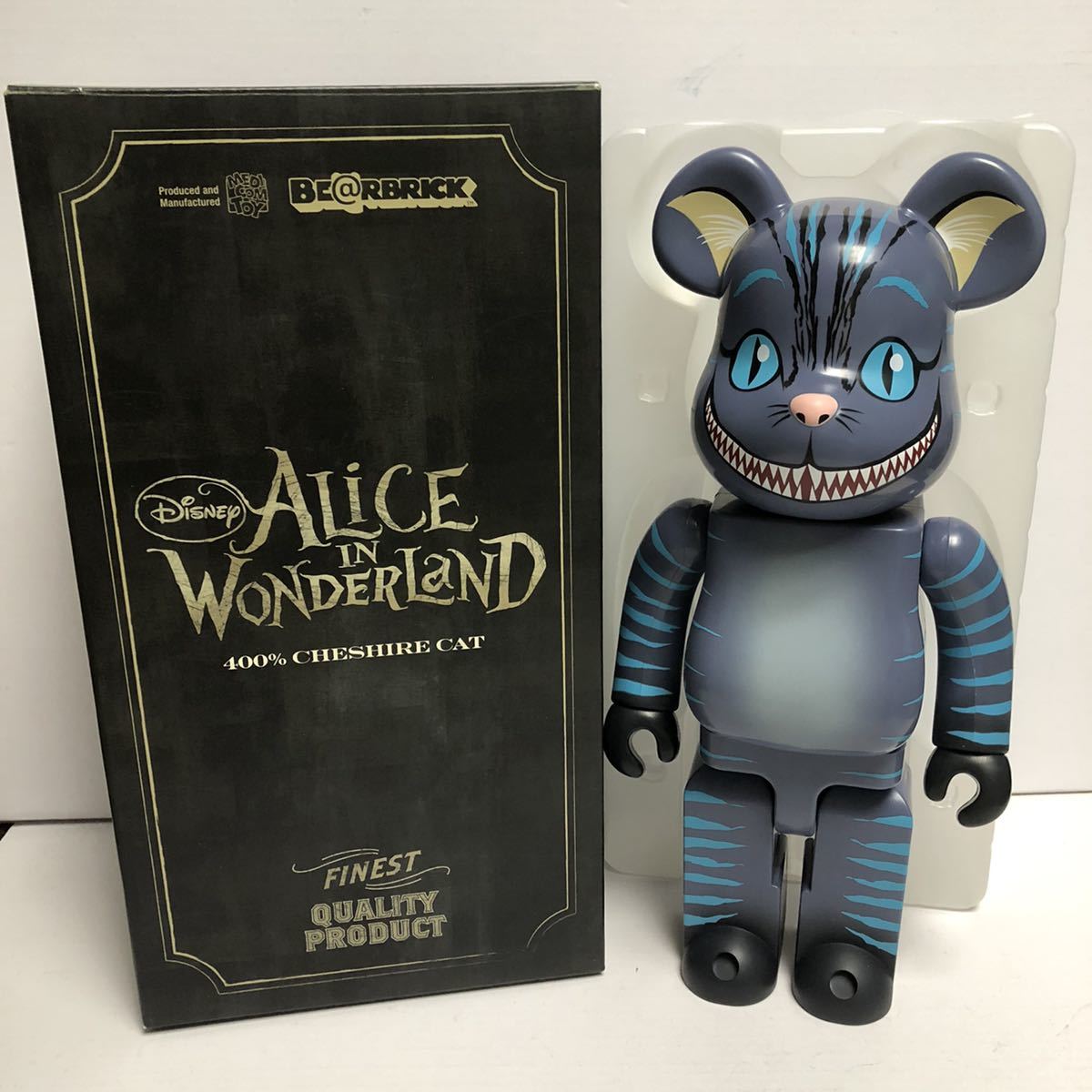 激レア アリス・イン・ワンダーランド チェシャ猫 ベアブリック 400