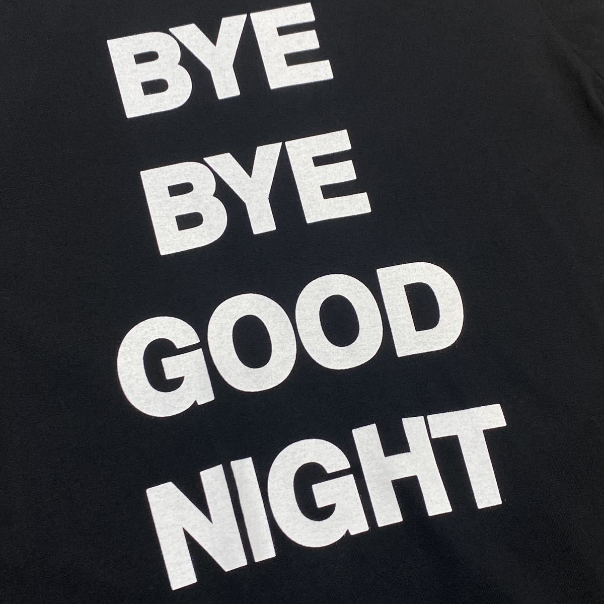 宮下貴裕　初期　本人期　ナンバーナイン number nine 09 A Closed Feeling期 ByeByeGoodNight Tee サイズ3 タグ付き新品未使用品　日本製_画像4