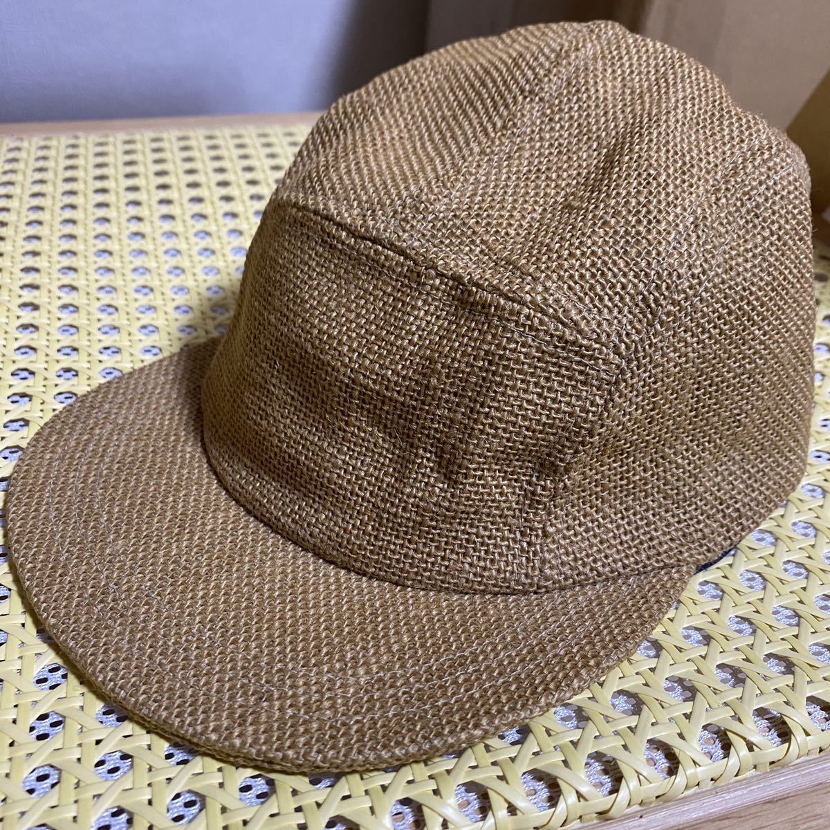 生まれのブランドで larose paris ラロースパリ 麻 5 panel cap