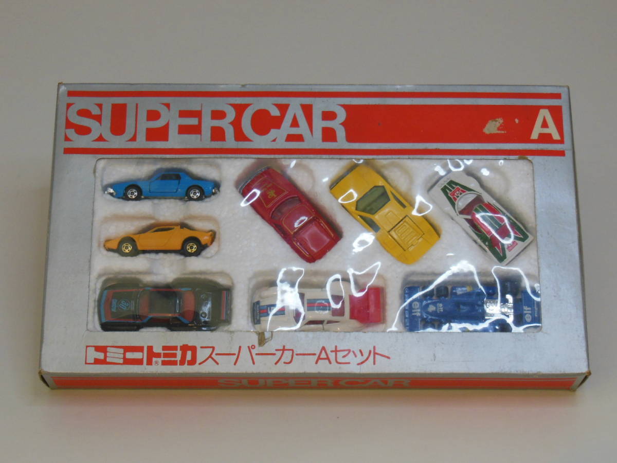 トミー スーパーカーAセット 1977年 ストラトス カウンタックLP400