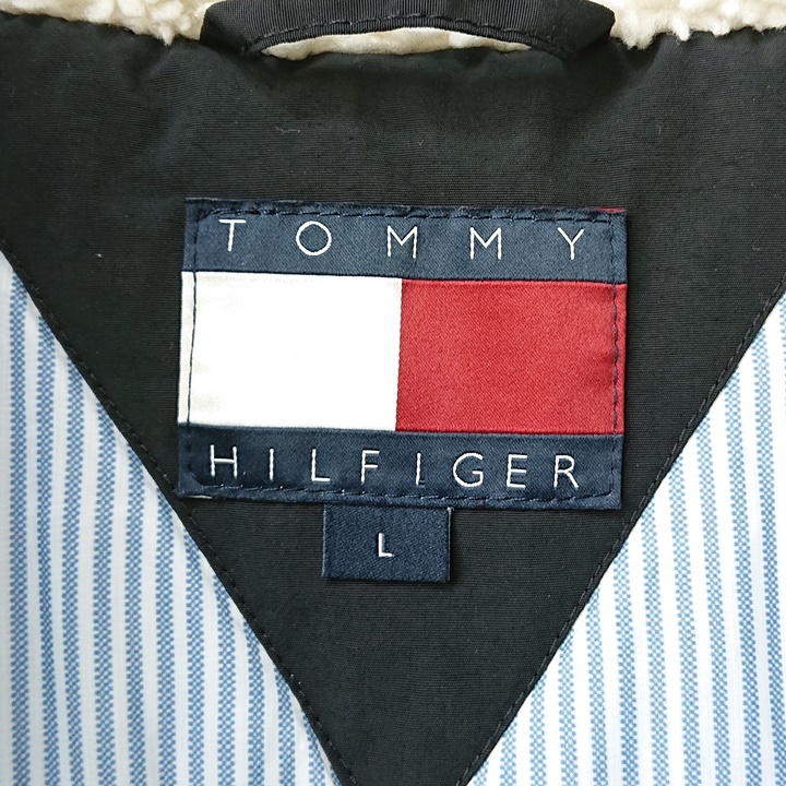 TOMMY HILFIGER トミーヒルフィガー モッズコート モッズパーカー ボア ジャンパー ジャケット コート M-65タイプ sizeL 超美品