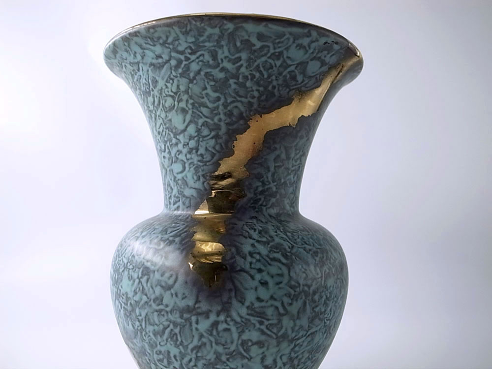 ドイツ 1950年代~1960年代 Jasba 花器 西ドイツ Fat Lava ファットラバ ミッドセンチュリー ヴィンテージ 花瓶 一輪挿し 壺 オブジェ_画像6
