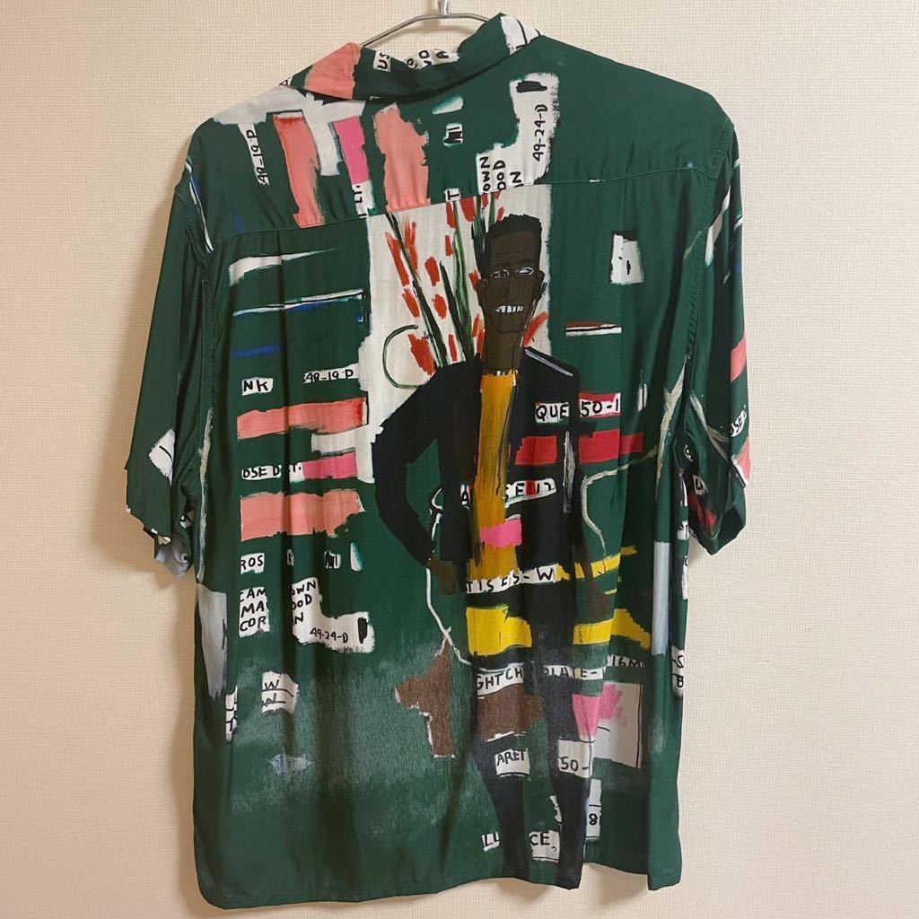 正規品 WACKO MARIA 21ss JEAN-MICHEL BASQUIAT / S/S HAWAIIAN SHIRT