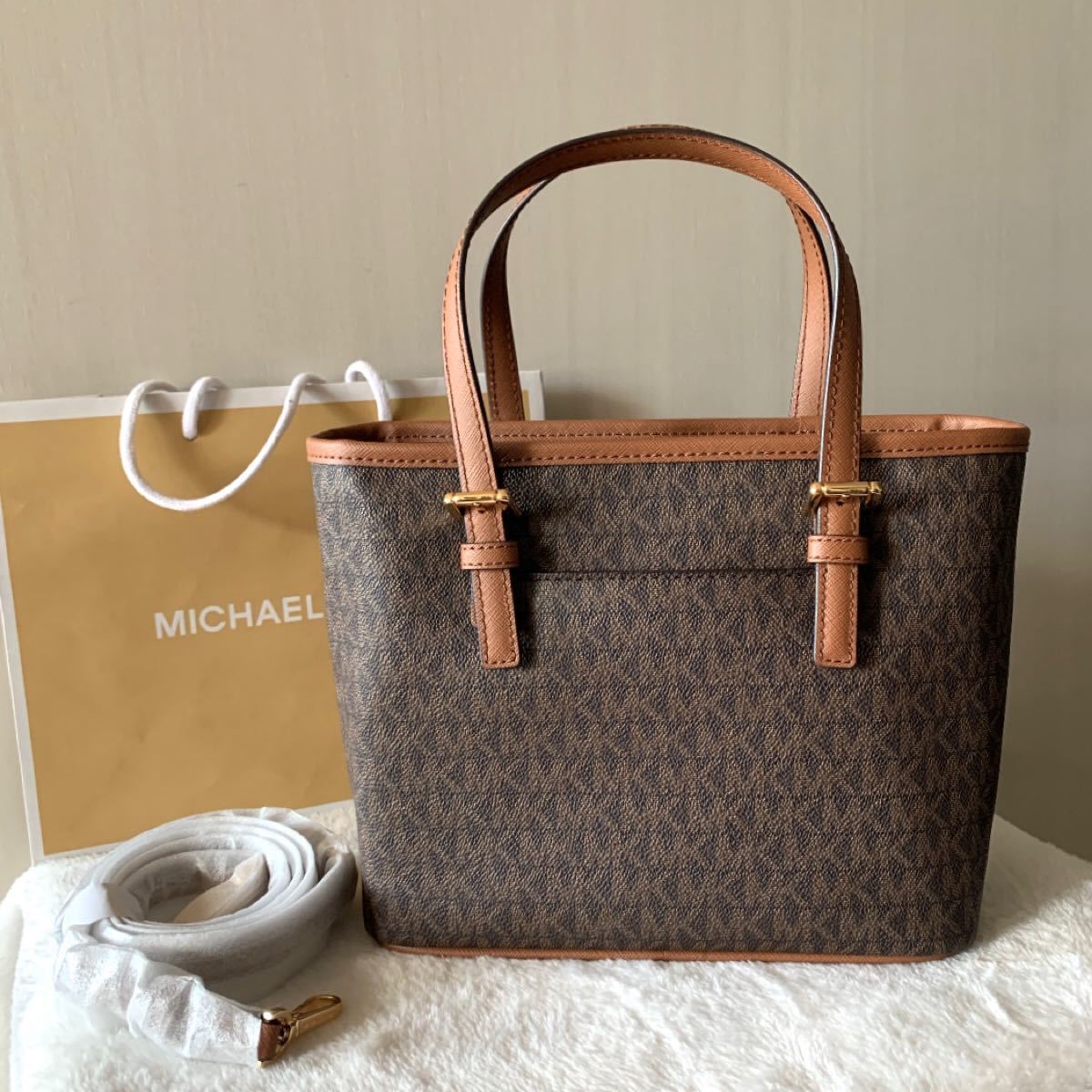 MICHAELKORS 2wayバッグ小型 Michael Kors マイケルコース 2wayミニトートバッグ 新品