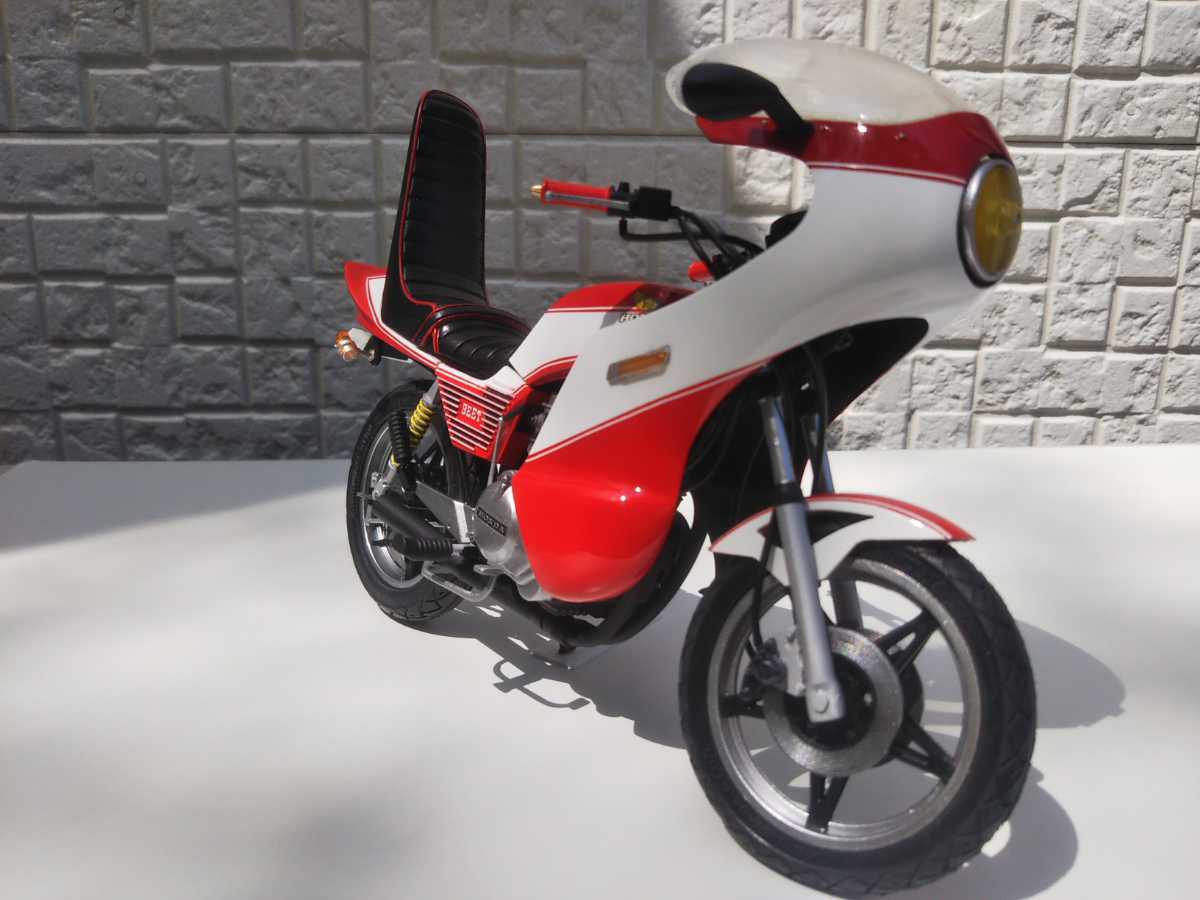 新しいコレクション バイク プラモデル CBX400F 俺のマシン アオシマ 旧車 三 族車 暴走族 模型/プラモデル