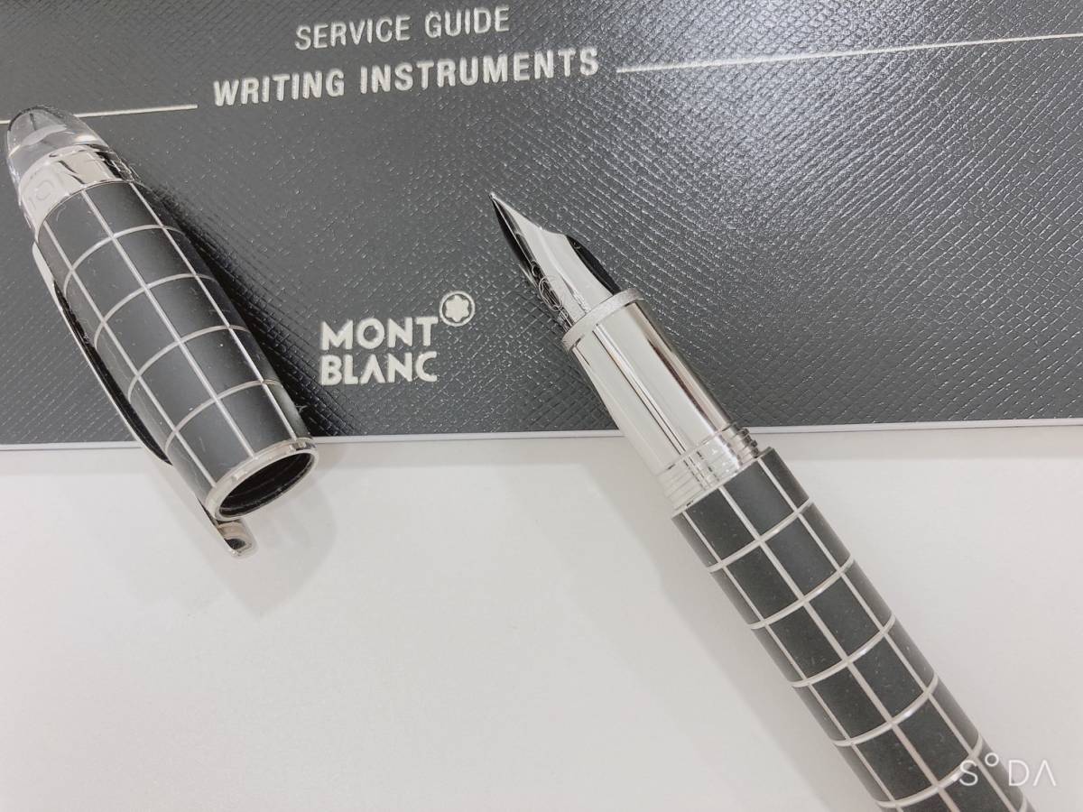 ◇【ほぼ未使用】MONTBLANC モンブラン スターウォーカー メタルラバー