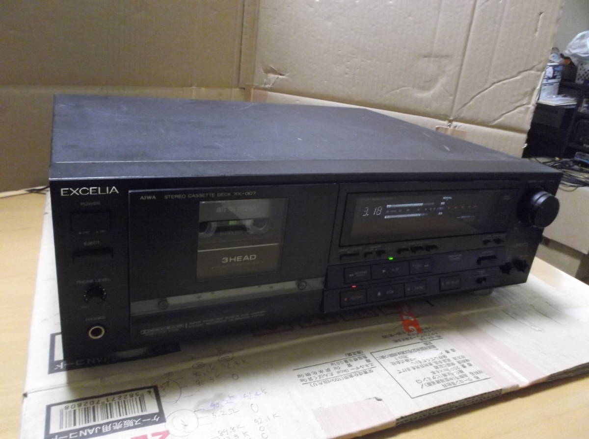 品 アイワ 3ヘッドカセットデッキ XK-007 aiwa EXCELIA - fargofood.com