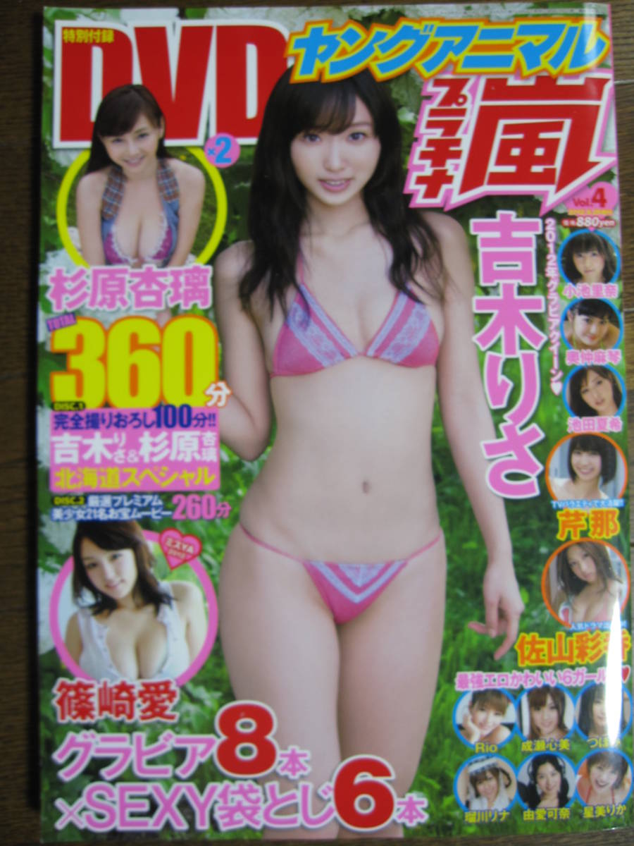  Young животное платина гроза VOL.4 2012 год 9/25 номер . дерево .. маленький ... внутри . лен кото Ikeda лето .... гора .... love криптомерия ...*DVD2 листов имеется 
