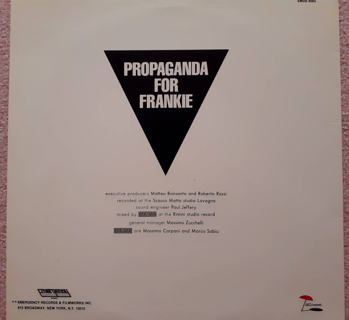 P4F - P.Machinery / Relax　(MEDLEY)　US盤 12” シングル レコード　：　Frankie Goes To Hollywood / Propaganda _画像3