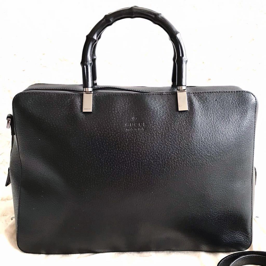 Deskripsi barang 美品☆ GUCCI / グッチ ブリーフケース ビジネス