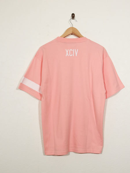 贅沢屋の 新品☆最大値下げ GCDS ベビーピンク/ホワイトロゴ サイズL