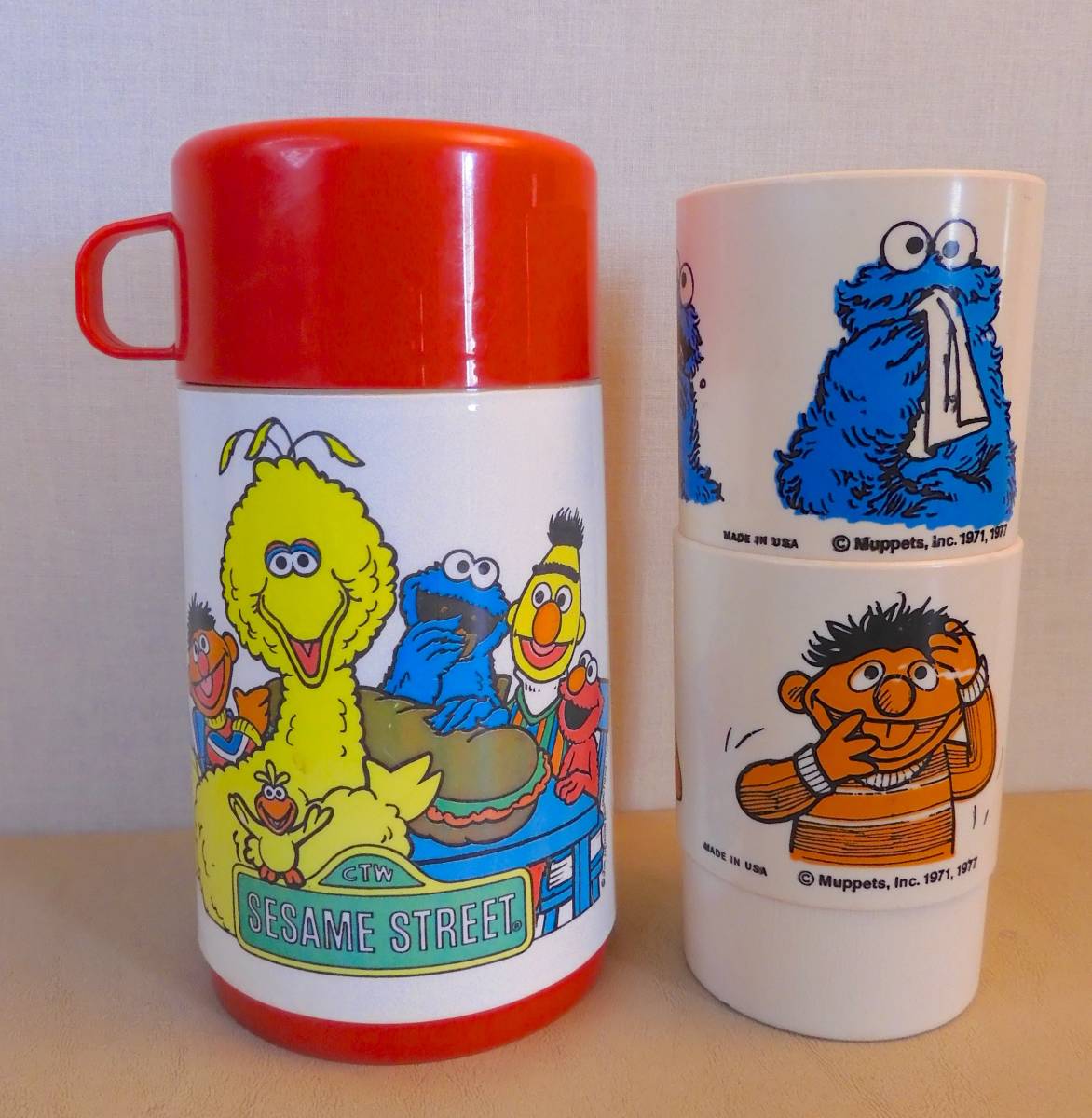 USA☆Sesame Street☆セサミストリート】1970年代ビンテージ☆アラジン