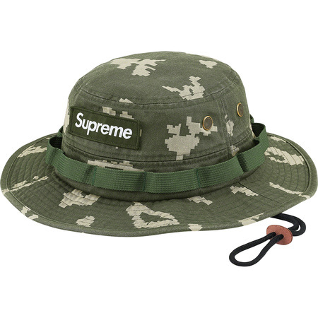 Supreme 21FW Week7 Military Boonie Olive Russian Camo S/M オンライン購入 国内正規 新品未使用タグ付 ミリタリー ブーニー ハット 帽子