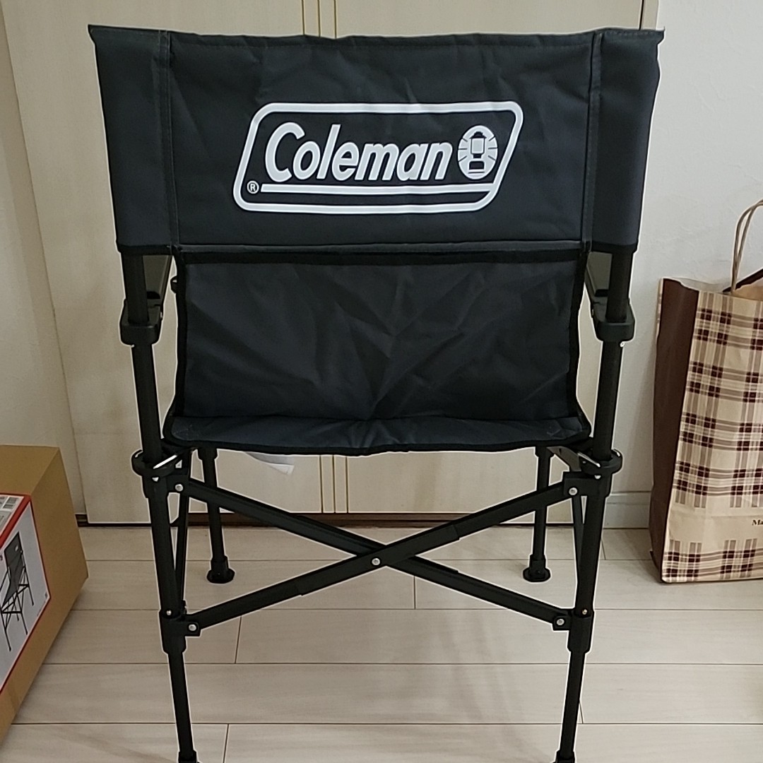Coleman - 限定色 美品ツーウェイキャプテンチェア グレー イス Coleman - 限定色 美品ツーウェイキャプテンチェア グレー イス