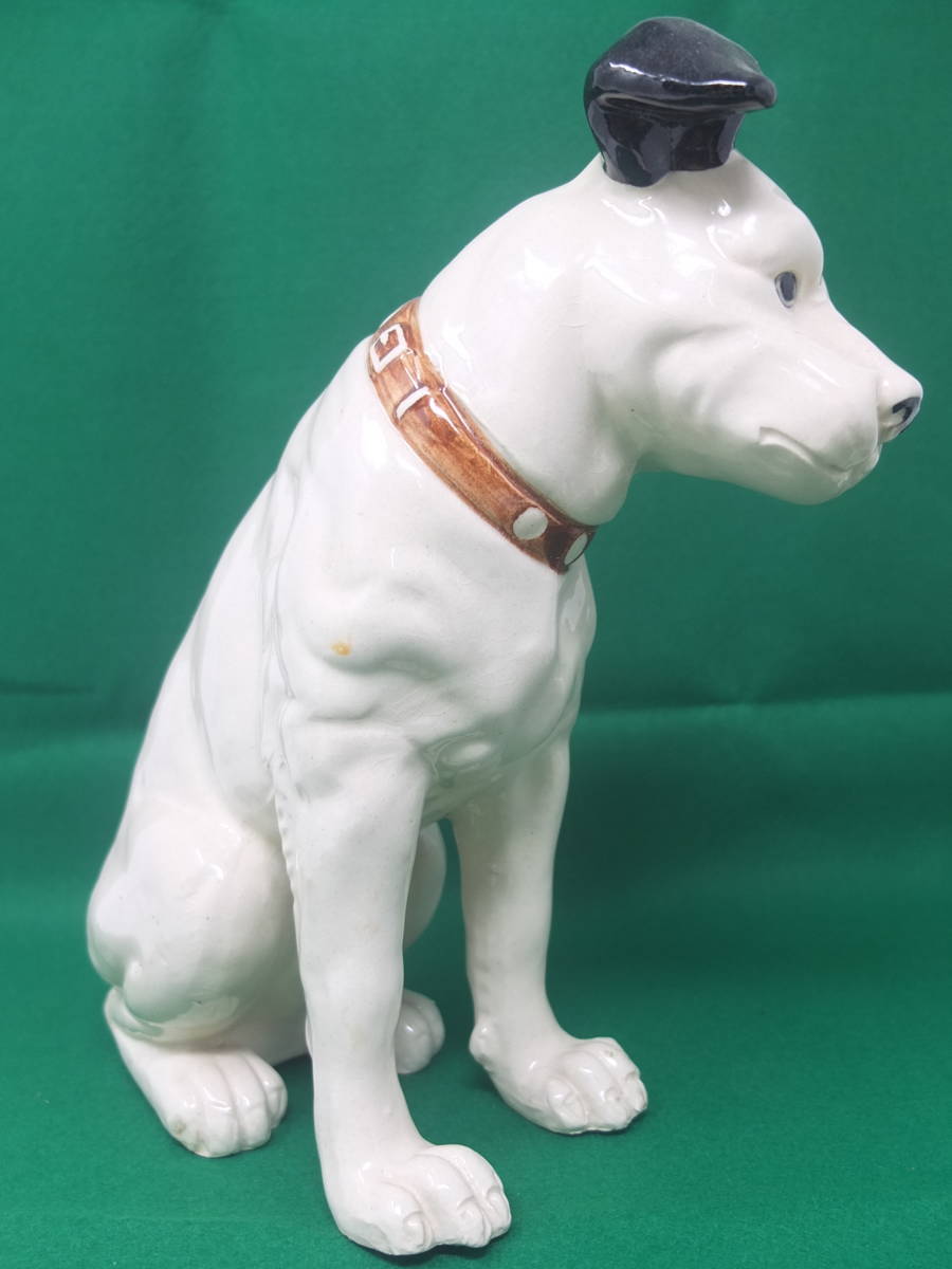 昭和レトロ,置物,ビクター犬,ニッパー,Victor,24.5cm,見栄えがします！_画像3