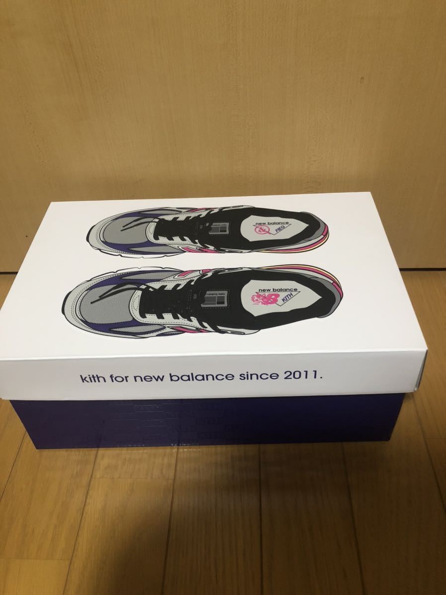 新品】26.5cm KITH × New Balance 990V4 United Arrows キス