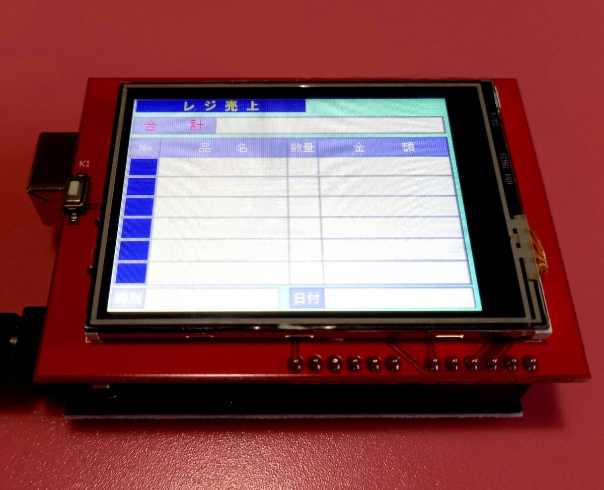 TFT LCD モジュール 1セット 240x320 pixels 2.4 inch TouchScreen microSD module 電子工作