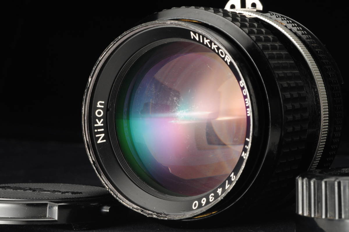 ★1円～★Nikon NIKKOR 85ｍｍ F2 Ai-s ニコン ニッコール 単焦点 オールドレンズ_画像1